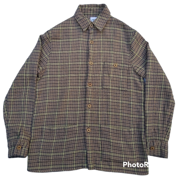 Zara Shirt Jacket - Relaxed Fit - Picture 1 of 16